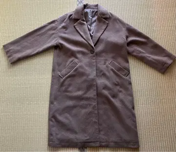 여성용 겨울 상품 코트 브라운