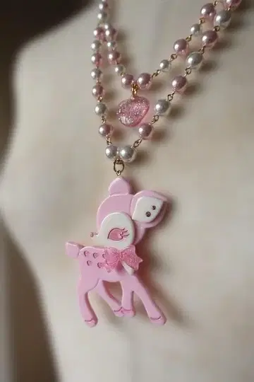 ANGELIC PRETTY 아기 사슴 밀키 목걸이