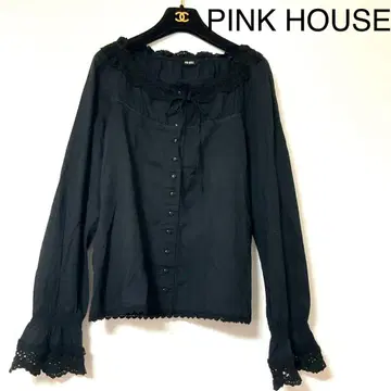 PINK HOUSE 레이스 블라우스