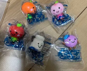 푸쵸 후르츠 마스코트 5개 컴플리트 헤이세이 당시 2008년