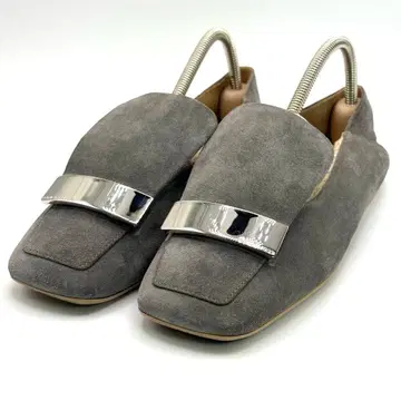 [ 새상품급 ] 세르지오로시 로고 플레이트 2way 무스탕 바부쉬