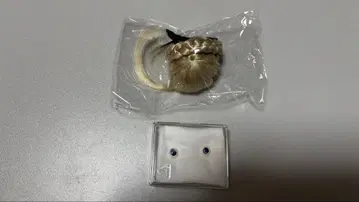 인형 가발 블론드 링 헤어 (4인치) 인형 눈