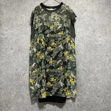 desigual 메쉬 보타니컬 원피스 M