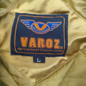 VAROZ 골드 봄버 자켓 L
