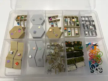 건축 모형 첨경 1/50 스터디 스페이스 세트