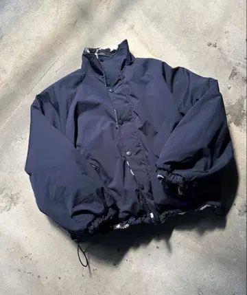 sedacle 2Way 리버서블 스탠드넥 블루종