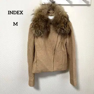 INDEX 인덱스 퍼 아우터 자켓 아우터 M