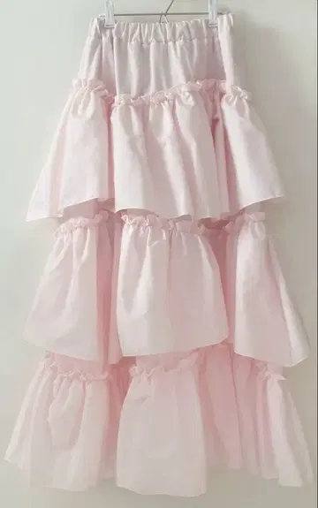 evelyn 롱 스커트 핑크 양산