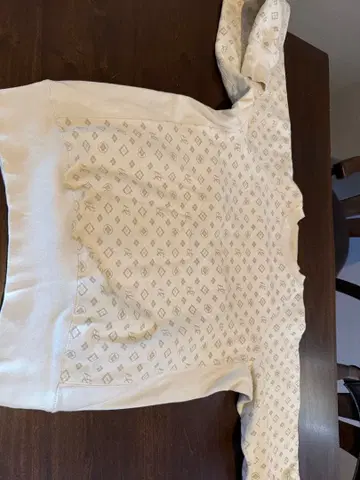 EVISU 화이트 패턴 니트