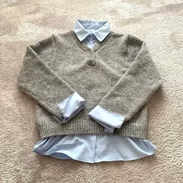 새상품 스웨터 셔츠 포함 그레이