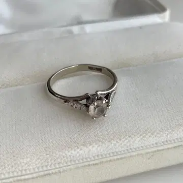 SILVER 각인 반지