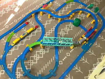 프라레일 묶음 판매 레이아웃 다리, 솟아오르는 다리, 역, 차량 등