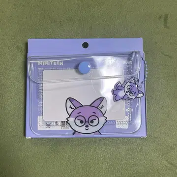 MINITEEN 미니틴 클리어 파우치 원우FOXDUNGEE