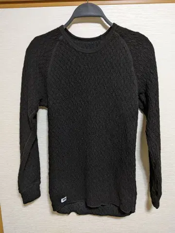 히다마리 초모랑마 내의 남성용 긴팔 둥근넥 이너 M