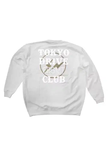 한정판 FRGMT x TOKYO DRIVE CAR CLUB 맨투맨 M