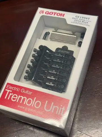 GOTOH GE1996T 블랙 33mm 고토 트레몰로 유닛