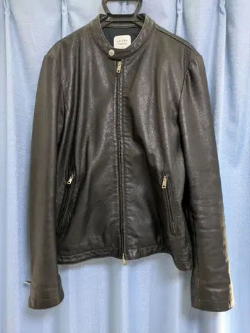 유나이티드 도쿄 램 가죽 라이더 자켓 남성용 사이즈 2