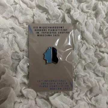 제19회 쇼팽 국제 피아노 콩쿠르 2025 핀 배지