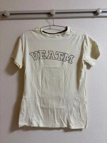 VEATM 비트 T셔츠 M 크림색
