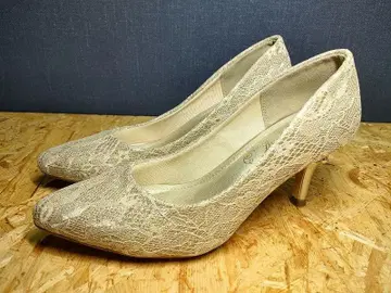 골드 레이스 스틸레토 힐 브라이덜 LL