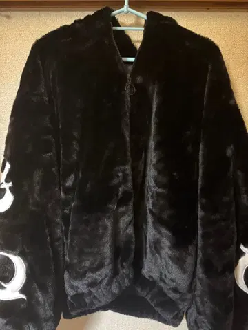 블랙 복슬복슬 플리스 자켓