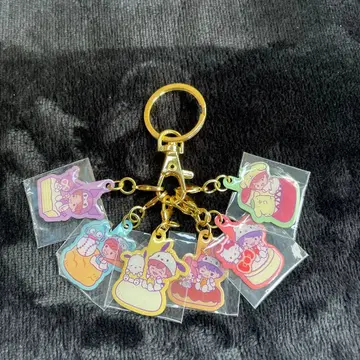 산리오 나니와 콜라보 메탈 참 미사용 보관