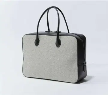 MAISON CANAU 박스 보스턴 백 L 팬더 사토 카나코 별주