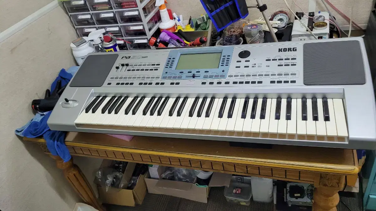 Korg PA50sd in excellent condition #신디사이저,#전자올겐,#건반악기 on Bunjang Global  Site.