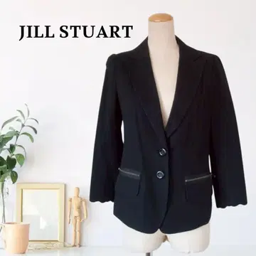 zC95 [ M ] JILL STUART 노카라 자켓 쉐이프드 허리