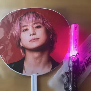 Snow Man 사쿤 부채와 응원봉 세트