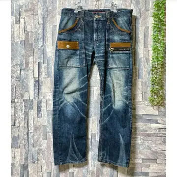 레어 EDWIN 에드윈 413XVS 익스클루시브 빈티지 W34