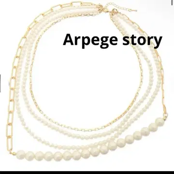 Arpege story 아르페쥬 스토리 펄 3way 목걸이
