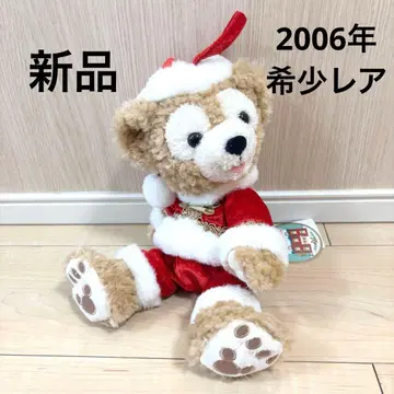 [ 새상품 ] 더피 봉제 인형 파우치 2006 크리스마스