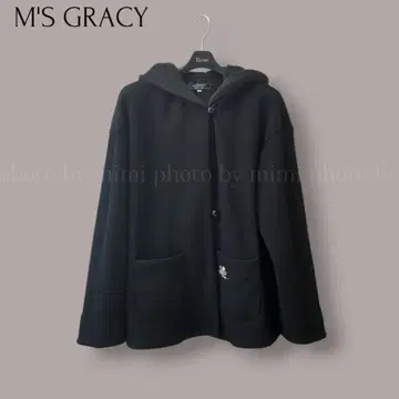 M'S GRACY* 후드 부착 숏코트