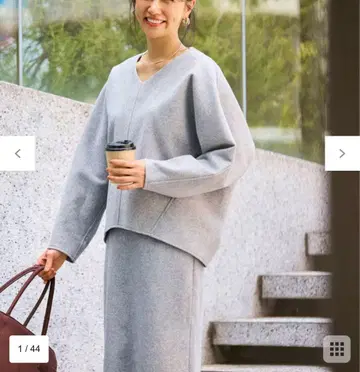 #Newans 코쿤 실루엣 에어리 풀오버