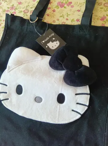 헬로키티 모노톤 토트백