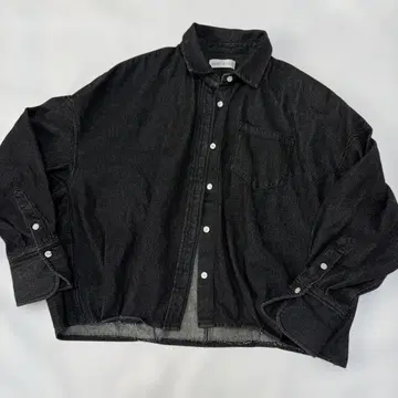 SUMI STYLE 블랙 데님 셔츠