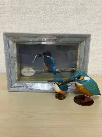 TAKARA 코토리비요리 야생 조류 미술관 물총새 피규어