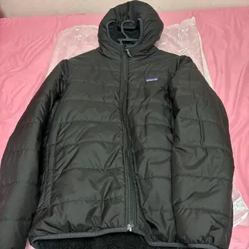 새상품급 patagonia 키즈 XXL 리버서블 보아 자켓 후드