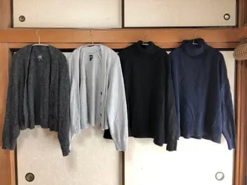 GAP XL 긴팔 가디건 스웨터 4개 세트 묶음 판매