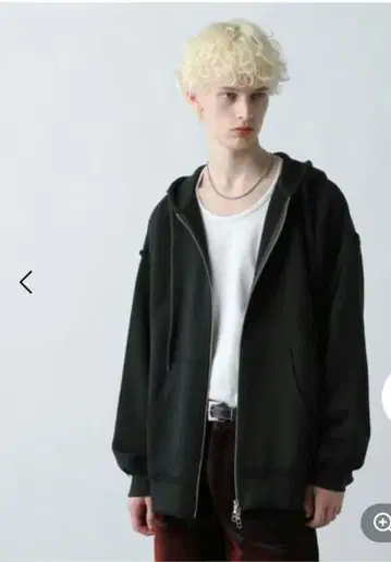 미사용 새상품 HARE 오리지널 우라케 ZIP 후드티 블랙 S