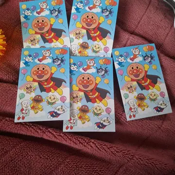 호빵맨 요괴워치 복주머니 9개 세트 씰 포함