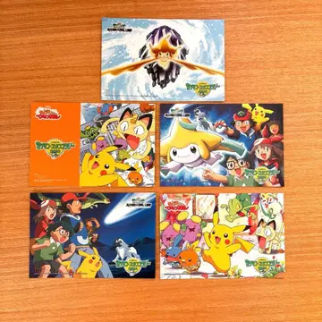 포켓몬 엽서 5장 세트 포켓몬 스탬프 랠리