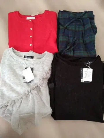 빅 사이즈//묶음 판매//가디건//스커트//풀오버//3L