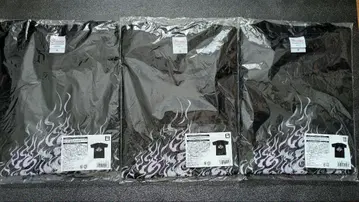 (미개봉 새상품) 몬스터 헌터 마가이마가도 T셔츠 (M) 3장 세트