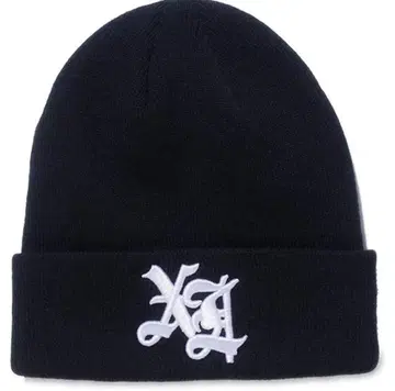 XLARGE 블랙 니트 모자 비니