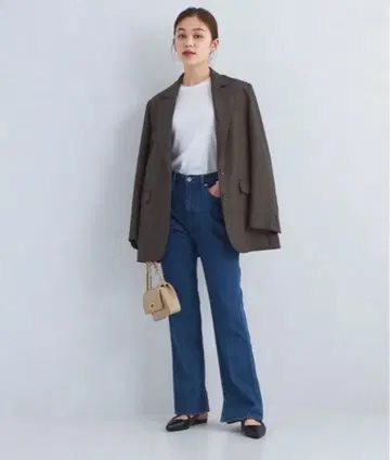 그린 라벨 릴랙싱 레이디 데님 팬츠