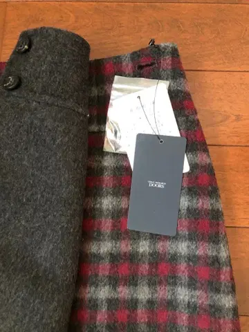 미사용 새상품 URBAN RESEARCH DOORS 리버서블 랩 스커트