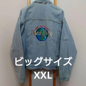 Hard Rock Cafe 데님 자켓 XXL 사이즈