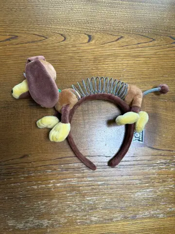 디즈니 머리띠 슬링키 독